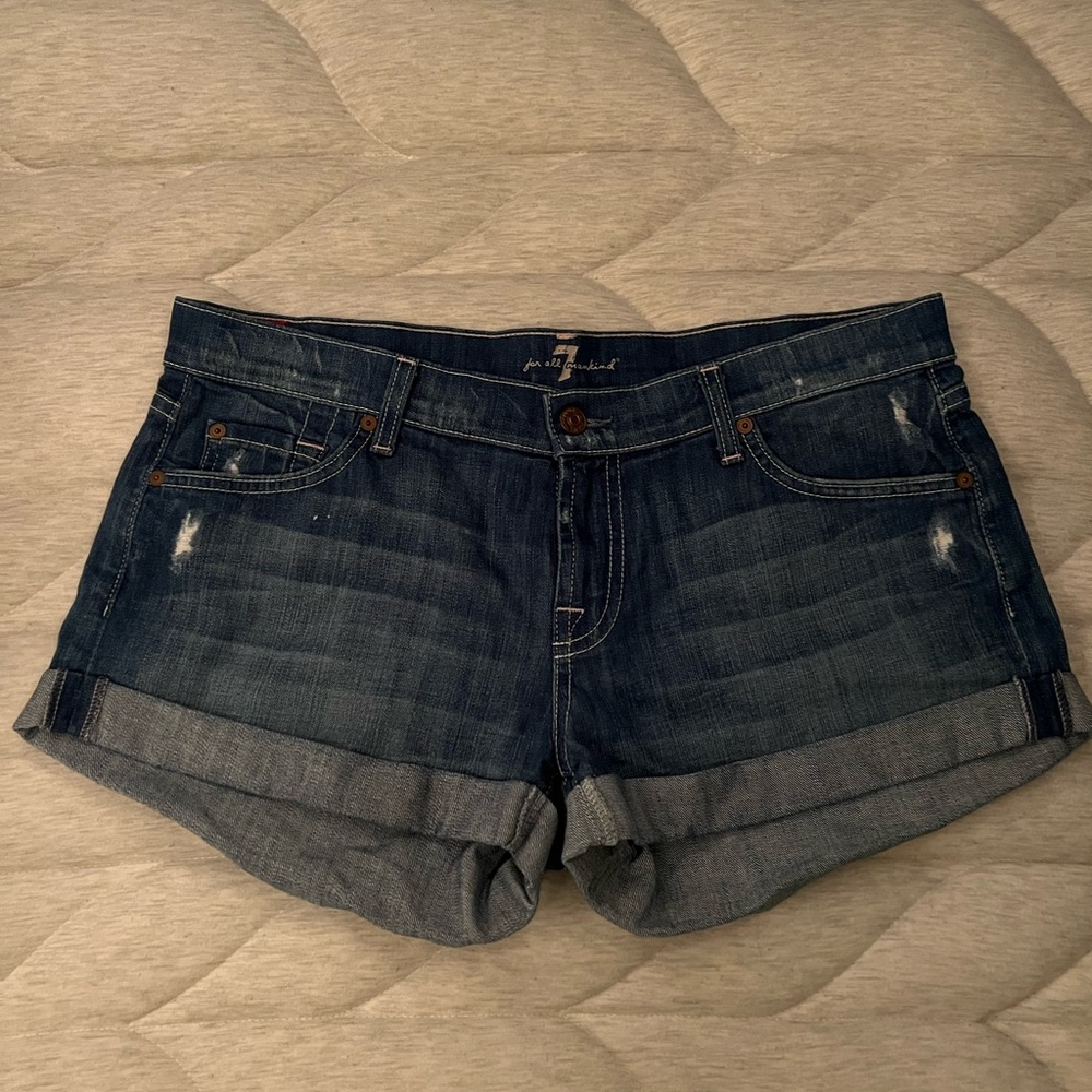 7 For All Mankind Denim Shorts
